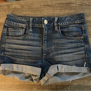 American Eagle denim shorts size 6